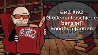 BMZ 192 Größenunterschiede zensiert Sonderaufgaben [upl. by Philana140]