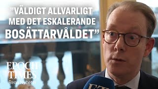 Billström kritisk mot israeliska bosättare [upl. by Francklyn247]