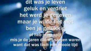 marco borstato  dit was je leven met songtekst [upl. by Wrench227]