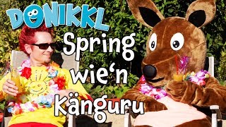 ♫ Kinderlied ♫ Spring wien Känguru ♫ DONIKKL Kinderlieder ♫ Singen Tanzen Bewegen [upl. by Rooney]