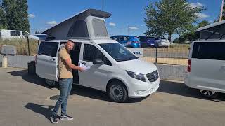 Vanstar Pössl modèle 2022 porteur mercedes Vito tourer boîte auto 4 roue motrice [upl. by Brunella195]