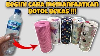 Jangan dibuang dulu  Mari kita membuat Celengan dari botol bekas  Ide Kreatif botol bekas [upl. by Mohammed]