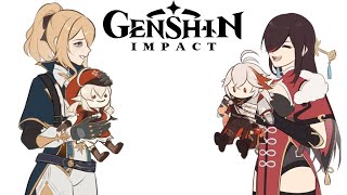 The Genshin Moms Genshin Impact Comic Dub [upl. by Gisella]