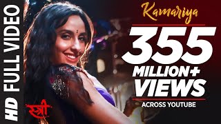 Full Video Kamariya  STREE  Nora Fatehi  Rajkummar Rao  Aastha Gill Divya Kumar Sachin Jigar [upl. by Andee646]