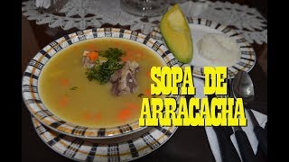 SOPA DE ARRACACHA  ¿Cómo hacer sopa de arracacha RECETA  Cocine con Tuti [upl. by Hughes]