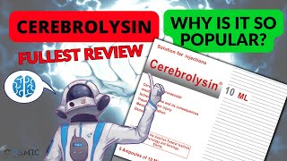 Cerebrolysin Review and Answering FAQs Injectable Brains [upl. by Sollars]