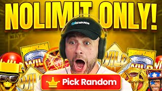 GAMDOM RANDOM but its NOLIMIT ONLY amp I HAVE TO DO THE RISKY BONUS Bonus Buys [upl. by Nirok]