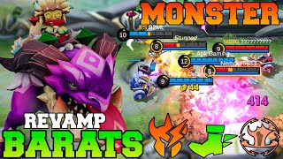 Upcoming Barats Revamp Gameplay  MLBB Barats Best Build 2023 Tutorial Guide Jungle Tank Build MLBB [upl. by Shawn385]