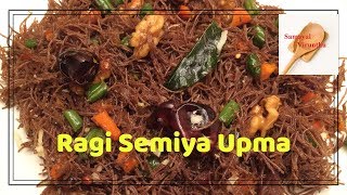 Ragi Semiya in tamilராகி சேமியாBreakfast recipes [upl. by Syramad]