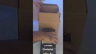 LC1D150BD contactor unboxing [upl. by Torrlow]