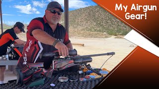 My Airgun Gear with John Tafoya at Extreme Benchrest [upl. by Olson]