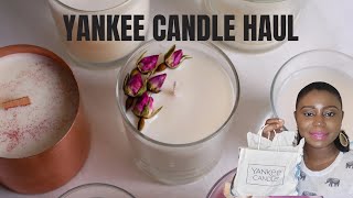 YANKEE CANDLE HAULWHAT DID I BUY yankeecandle shopping ontheroadto200subs [upl. by Otrebogir]