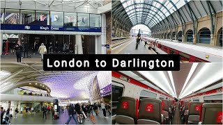 London to Darlington by TRAIN with LNER  Standard Class [upl. by Lianne653]