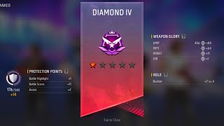 FREE FIRE  CS DIAMOND IV  FREE FIRE GAME PLAY LOKESHGAMER [upl. by Klug]