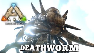 Hunting A Deathworm  Ark Survival Evolved  Scorched Earth [upl. by Mordecai222]