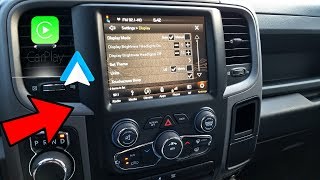 Ram 1500 1317  Radio Upgrade  Uconnect 4C  Android AutoCarplay [upl. by Rolyks404]