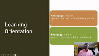 Andragogy VS Pedagogy [upl. by Nenerb]