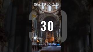 30 seconds of polyphony sacredmusic sacredchants polyphony catholic meditate prayer peace [upl. by Yrtua]