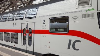 quotNationalpark Niedersächsisches Wattenmeerquot IC 2 in Leipzig Hbf IC2046 Köln Hbf [upl. by Silrac]