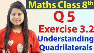 Q 9  Ex 33  Understanding Quadrilaterals  NCERT Maths Class 8th  Ch 3 [upl. by Thia]