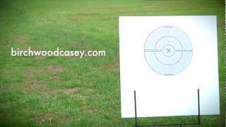 ShootNC BlackWhite Targets from Birchwood Casey [upl. by Meekar]