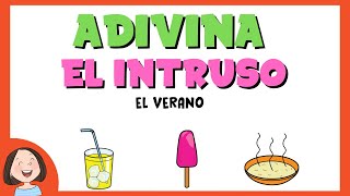 Adivina el Intruso El Verano [upl. by Arreis915]