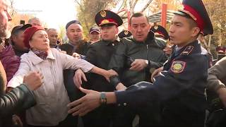 Kazakh Police Detain Dozens To Prevent AntiGovernment Protests [upl. by Yrag]