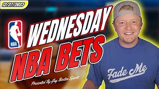 NBA Picks Today 12272023  FREE NBA Best Bets Predictions and Player Props [upl. by Komarek]