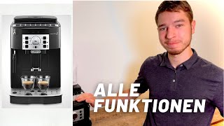 Alle Funktionen der DeLonghi Magnifica S [upl. by Pyszka]