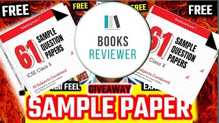 Giveaway😮😮  ICSE 2025 61 Sample Question paper For Class 10th ICSE for 2025  Best Sample Papers [upl. by Marybelle]