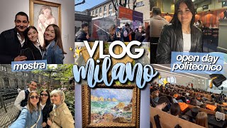 ALLY HA SCELTO LUNIVERSITÀ🎓💘 vlog 2 giorni a Milano [upl. by Enyahc]