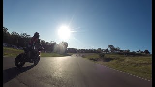 Husqvarna FS450 supermotard at Broadford track day  session 1 [upl. by Feigin126]