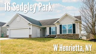 16 Sedgley Park W Henrietta NY [upl. by Nitsuj]