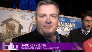 Hape Kerkeling Interview  quotIch bin dann mal wegquot Filmpremiere Berlin  blu [upl. by Margot996]