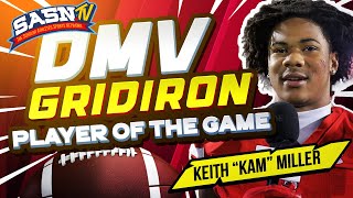 DMV Gridiron Interviews 3x MIAA Champion Keith Miller [upl. by Wincer514]