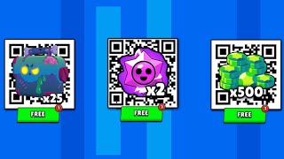 FREE x2 HYPERCHARGE 🥳 STARR DROPS QR CODE  BRAWL STARS QR CODES 2024 🎁  BRAWL STARS NEW UPDATE [upl. by Yendyc]