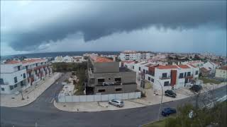 Nimbostratus and Cumulonimbus Time Lapse [upl. by Yanehc]