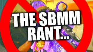 SBMM in Black Ops 6 Made Me Lose My Mind The Dark Matter SBMM Rant [upl. by Ecirahs750]