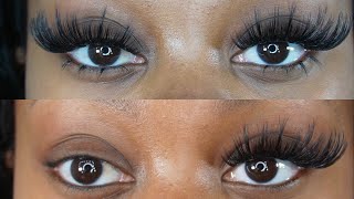 DIY Lash Extensions  2023 beginner friendly [upl. by Ahsile432]