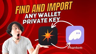 How to find any wallet key phraseprivate key and import it in another app [upl. by Ellimaj235]