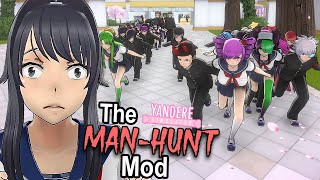 WE ARE HUNTED BY THE WHOLE SCHOOL  Yandere Simulator Amazing Mod [upl. by Hitoshi394]