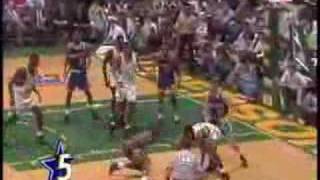 Shawn Kemp Top 10 Dunks [upl. by Yhprum764]