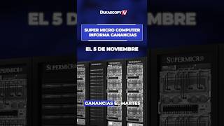 Super Micro Computer informa ganancias el 5 de noviembre [upl. by Oznerol]