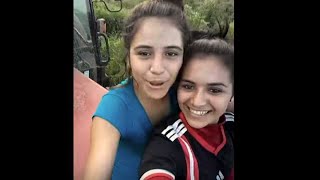 Hermanas graban video justo antes de morir aplastadas por un tractor [upl. by Daile]