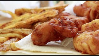 Beer Battered Fish n Chips Recipe PAN Global Cooking Challenge [upl. by Nnaira]