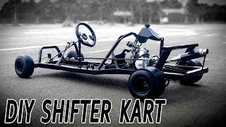 Build a Shifter Kart at Home  DIY F1 Gokart v3  Tutorial [upl. by Asille]