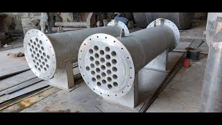 HASTELLOY DUPLEX STEEL HEAT EXCHANGER MANUFACTURER heat exchanger shell and tube type [upl. by Barbi584]