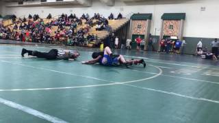 Mariah wrestling against Edwardsburg [upl. by Hollie]