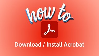 How to Download Adobe Acrobat Pro DC [upl. by Nosyla]