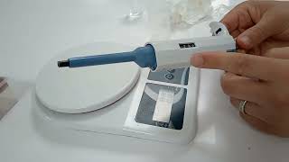 Micropipette calibration  Calibrage des micropipettes [upl. by Moitoso]